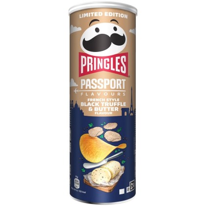 PRINGLES BLACK TRUFFLE&BUTTER 165GR