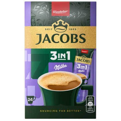 JACOBS 3IN1 MILKA (24x12.4G)
