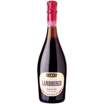 ZAREA LAMBRUSCO PETIANT ROSU DD 0.75L 6/BAX SGR*