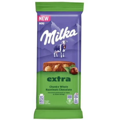 MILKA CIOCO LAPTE ALUNE INTREGI 190G (12B)