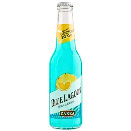 ZAREA COCKTAIL BLUE LAGOON  0.275L 12/BAX SGR*