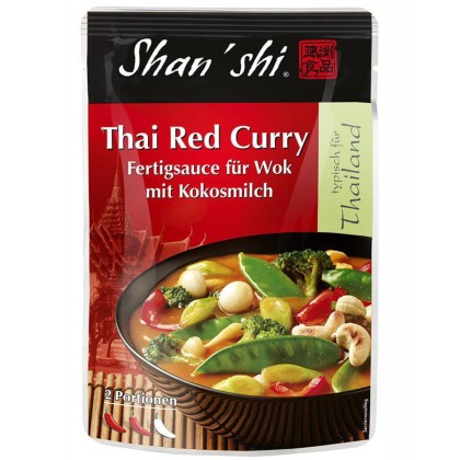 SHAN SHI SOS AROMATIC THAI RED CURRY 120G