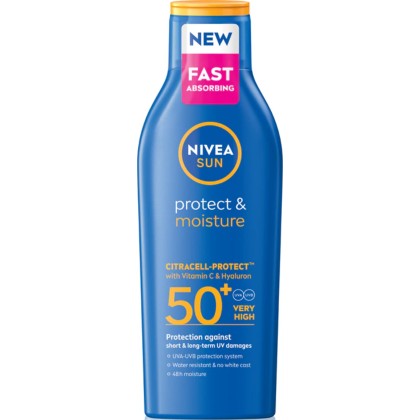 NIVEA SUN LOTIUNE PROTECT&MOISTURE FPS50+ 200ML 85666