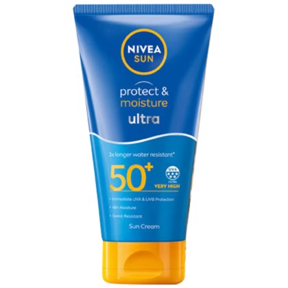 NIVEA SUN LOTIUNE PROTECT&MOISTURE ULTRA FPS50+ 150ML 93610