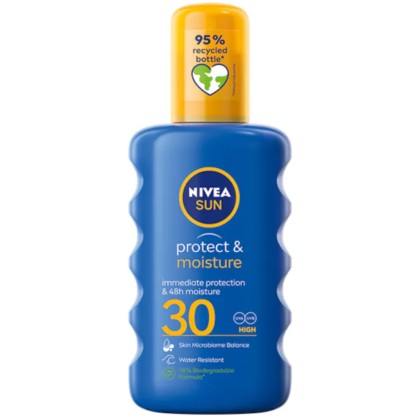 NIVEA SUN SPRAY FPS30 200ML 85445*12