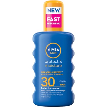 NIVEA SUN ULEI SPRAY FPS30 200ML 86038*12