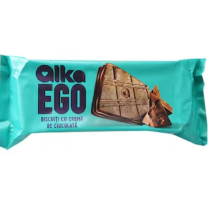 ALKA EGO BISCUITI CU CACAO SI CREMA CU CIOCOLATA 143G