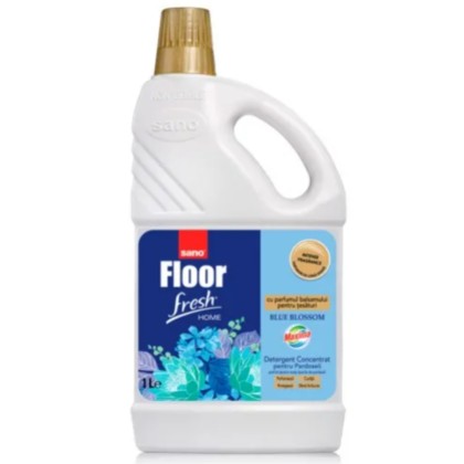 SANO DETERGENT PARDOSELI FLOOR FRESH HOME 1L BLUE BLOSSOM*12