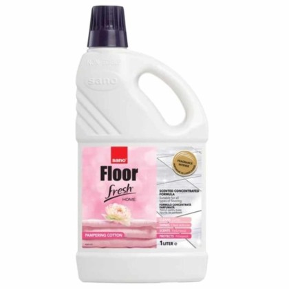 SANO DETERGENT PARDOSELI FLOOR FRESH HOME 1L PAMPERING COTTON*12