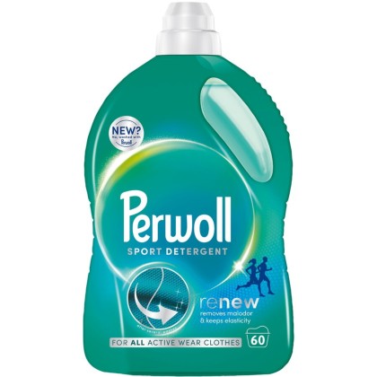 PERWOLL DETERGENT LICHID 3L 60SP RENEW SPORT*6