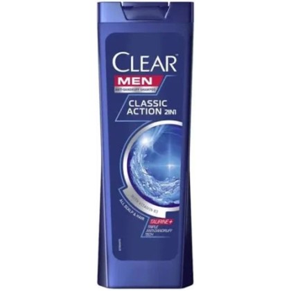 CLEAR SAMPON PAR 360ML MEN 2IN1 CLASSIC ACTION*12