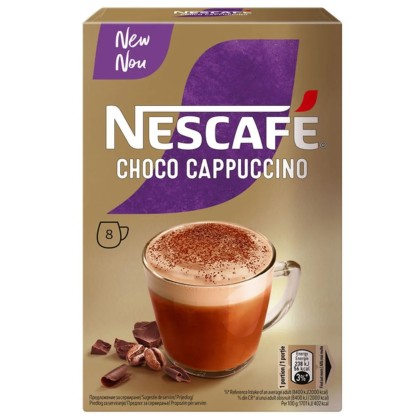NESCAFE CAPPUCINO CHOCO 8 (8X14G)