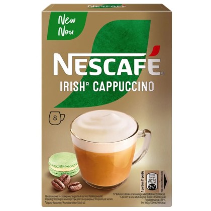 NESCAFE CAPPUCINO IRISH 8 (8X14G)
