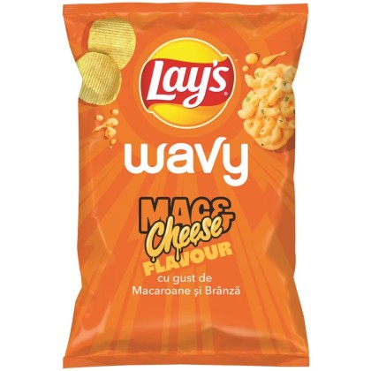 LAY'S WAVY MAC&CHEESE 115G (21B)