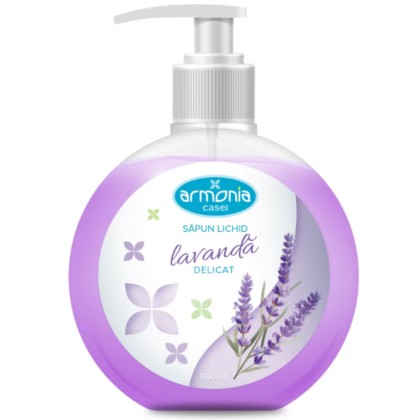 ARMONIA SAPUN LICHID 500ML LAVANDA (12B)