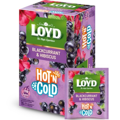 LOYD HOT&COLD BLACCUR&HIBISCUS 15X2G (8B)
