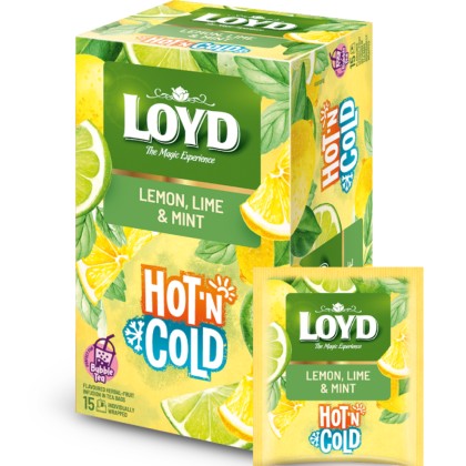 LOYD HOT&COLD LEMON&LIME 15X2G (8B)