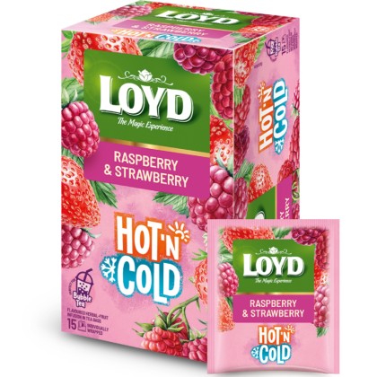 LOYD HOT&COLD RASPBERRY&STRAWB 15X2G (8B)