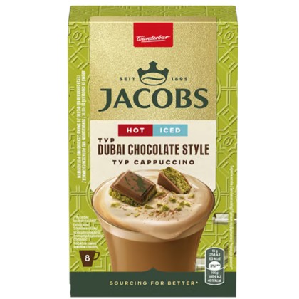JACOBS CAPPUCCINO DUBAI CHOCOLATE (8X15G)