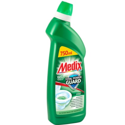 MEDIX WC GEL TOTAL POWER PINE 750ML (12B)
