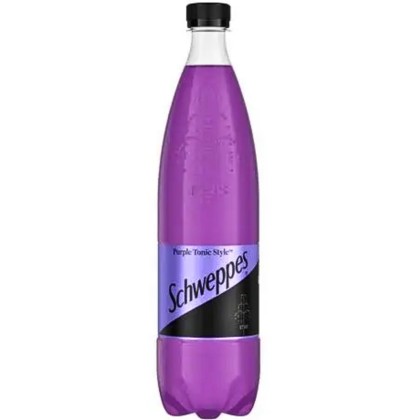 1.0 PET X6 SCHWEPPES PURPLE TONIC STYLE SGR* BUCATA