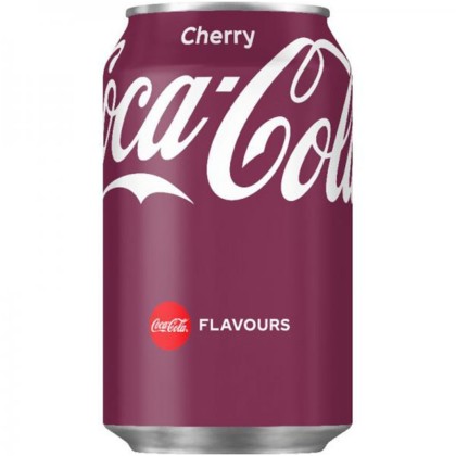 COCA COLA CHERRY - 330ML SGR*