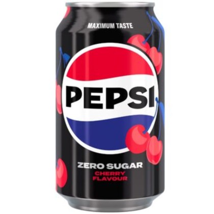 PEPSI ZERO CHERRY - 330ML SGR*
