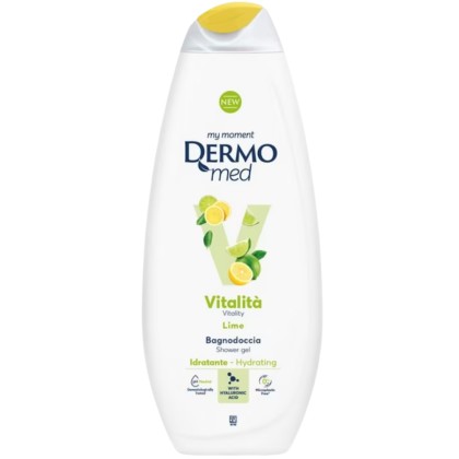 DERMOMED GEL DE DUS 750ML LIME*12