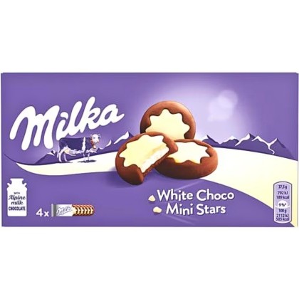 MILKA WHITE CHOCOMINIS 150G(16b)