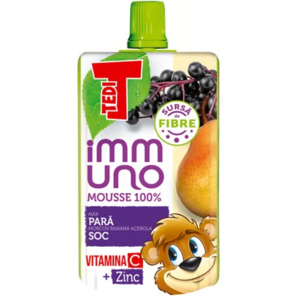 TEDI IMMUNO MOUSSE PARA SOC100gr 12/BAX BUCATA