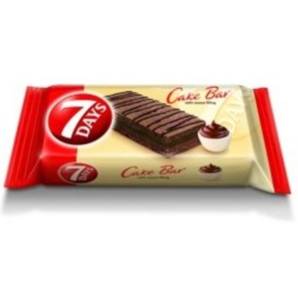 7DAYS CAKE BAR CACAO 30G (16B)