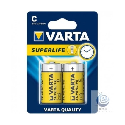 VARTA R14 SUPERLIFE ZINC BL2