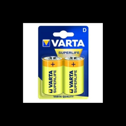 VARTA R20 SUPERLIFE ZINC BL2