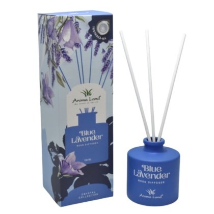 DIFUZOR CU BETE 100ML AROMALAND BLUE LAVANDER