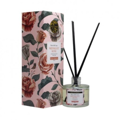 DIFUZOR CU BETE 100ML AROMALAND MIDNIGHT ROSE