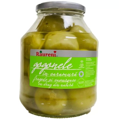 RAURENI GOGONELE IN SARAMURA 650gr 6/BAX