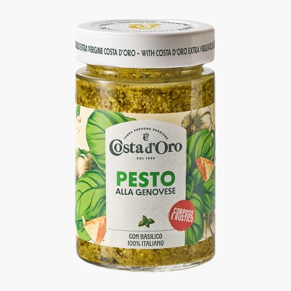 SOS PASTE PESTO GENOVESE COSTA D'ORO 190G