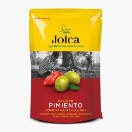 JOLCA MASLINE VERZI CU PASTA ARDEI MANZANILLA 190G