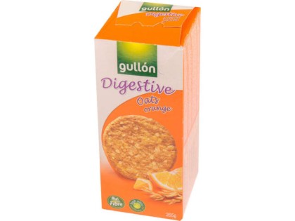 GULLON BISCUITI DIGESTIVI CU OVAZ SI PORTOCALE 265G