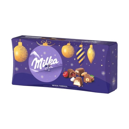 MILKA BOMBOANE DE POM VISINE 255G