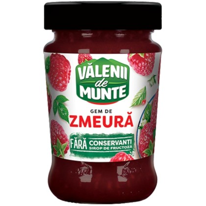 VALENII DE MUNTE GEM ZMEURA 280gr 8/BAX
