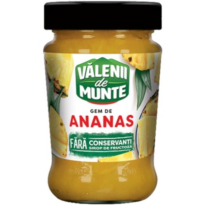 VALENII DE MUNTE GEM ANANAS 280gr 8/BAX