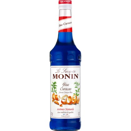 MONIN SIROP BLUE CURACAO 0.7L 6/BAX