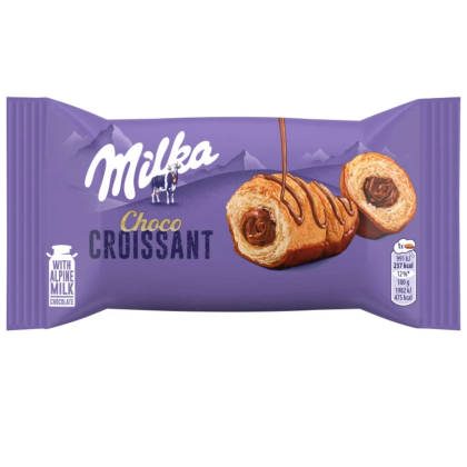 MILKA CROISSANT CU CREMA CHOCO 50gr(14BUC/BAX)