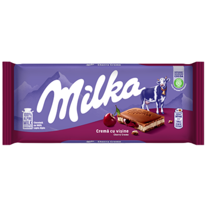 MILKA CREMA VISINE 100G (25 BUC/BX)